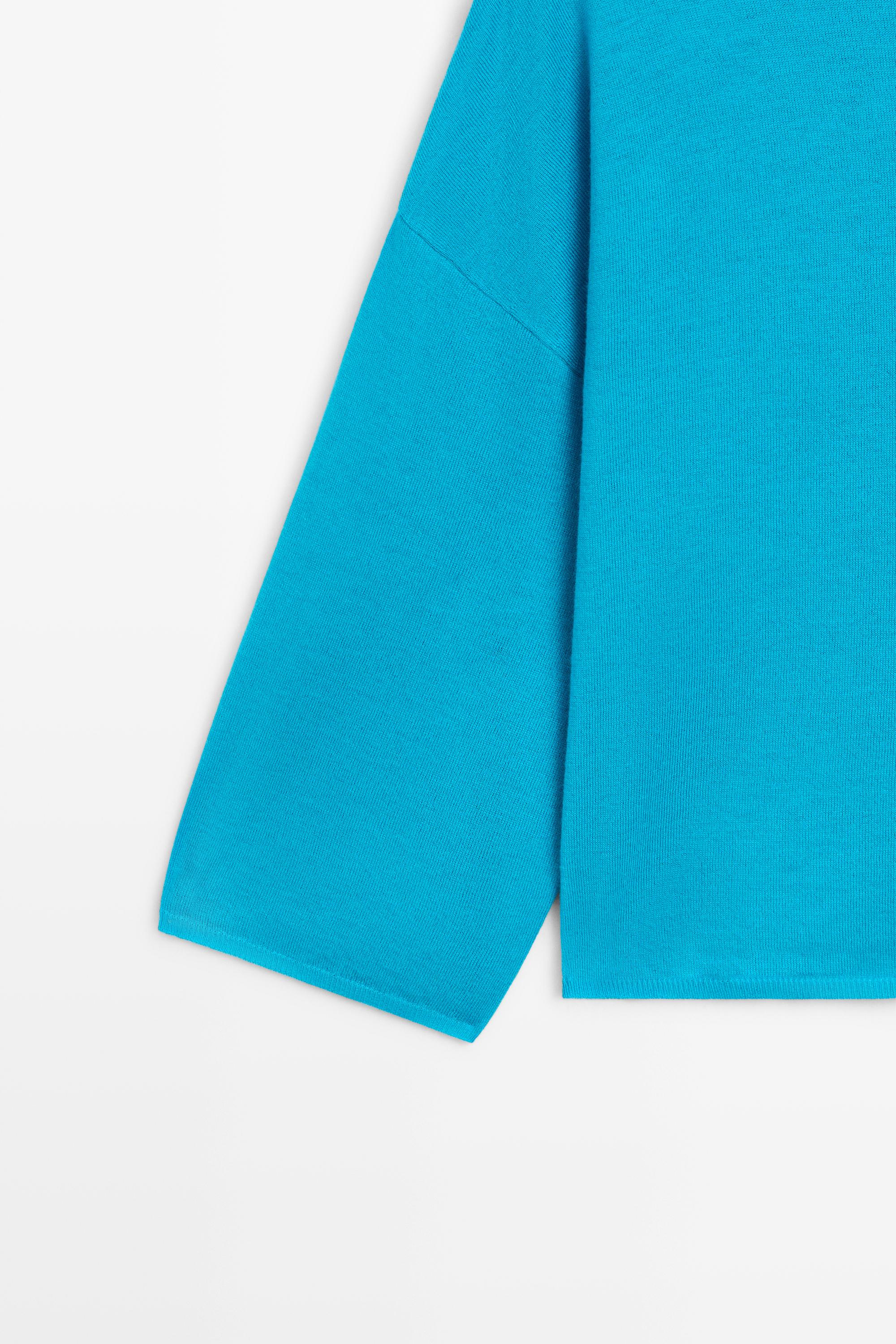 Pull en maille à col rond